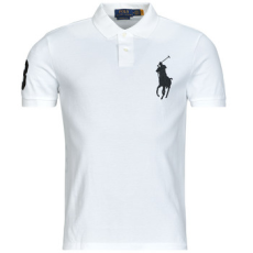Polo Ralph Lauren Rövid ujjú galléros pólók POLO COUPE DROITE BIG POLO PLAYER Fehér EU L