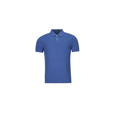 Polo Ralph Lauren Rövid ujjú galléros pólók POLO COUPE DROITE EN COTON BASIC MESH Kék EU L