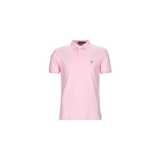 Polo Ralph Lauren Rövid ujjú galléros pólók POLO COUPE DROITE EN COTON BASIC MESH Rózsaszín EU M