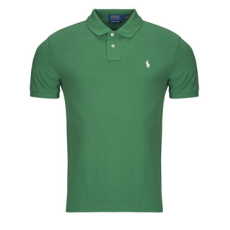 Polo Ralph Lauren Rövid ujjú galléros pólók POLO COUPE DROITE EN COTON BASIC MESH Zöld EU XL