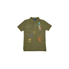 Polo Ralph Lauren Rövid ujjú galléros pólók SSKCM2-KNIT SHIRTS-POLO SHIRT Keki 6 ans