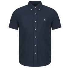 Polo Ralph Lauren Rövid ujjú ingek CHEMISE AJUSTEE EN POLO FEATHERWEIGHT Tengerész EU XXL
