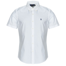 Polo Ralph Lauren Rövid ujjú ingek CHEMISE EN POPELINE UNIE Fehér EU S
