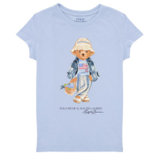 Polo Ralph Lauren Rövid ujjú pólók KNIT-T-SHIRT Kék 4 éves