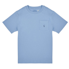 Polo Ralph Lauren Rövid ujjú pólók SS POCKET TEE Kék 10 / 12 Jahre