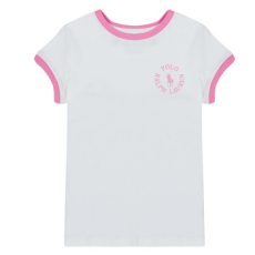 Polo Ralph Lauren Rövid ujjú pólók WELLNSSTSHRT-KNIT SHIRTS-T-SHIRT Fehér 8 / 10 Jahre
