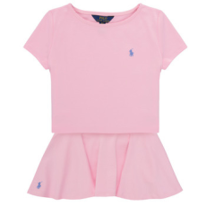 Polo Ralph Lauren Ruhák SSPONTSCTRST-SETS-SKIRT SET Rózsaszín 8 / 10 Jahre