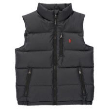 Polo Ralph Lauren Steppelt kabátok DOWN VEST-OUTERWEAR-VEST Fekete 10 / 12 Jahre gyerek kabát, dzseki