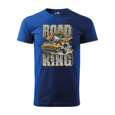 Póló Road king mintával - Kék S méretben ajándéktárgy