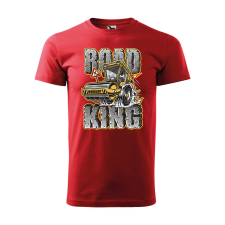 Póló Road king mintával - Piros M méretben ajándéktárgy