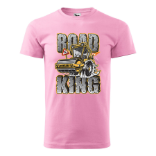 Póló Road king mintával - Rózsaszín S méretben ajándéktárgy