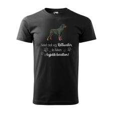 Póló Rottweiler mintával - Fekete L méretben ajándéktárgy