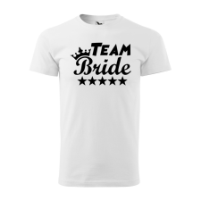  Póló Team bride  mintával Magenta 3XL egyedi ajándék