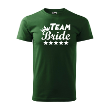 Póló Team bride mintával - Zöld L méretben v4 ajándéktárgy