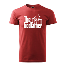 Póló The Godfather mintával - Terrakotta L méretben ajándéktárgy