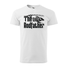 Póló The rodfather mintával - Fehér XL méretben ajándéktárgy