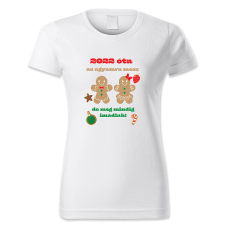 polofun.hu 2022 óta az agyamra mész, de még mindig imádlak, Karácsony női póló