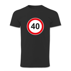 polofun.hu 40. születésnap, KRESZ tábla