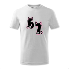 polofun.hu 67, Six Seven, Cicás gyerek póló