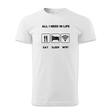 polofun.hu All I need in life férfi póló