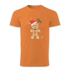 polofun.hu Apa, mézeskalács figurával, Karácsony férfi póló