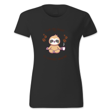 polofun.hu Csak egy kávét és csöndet akarok női póló