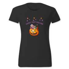 polofun.hu Csokit vagy csalunk, Cukorkás, Halloween női póló