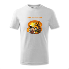 polofun.hu Csokit vagy csalunk, Ilyesztős, Halloween gyerek póló