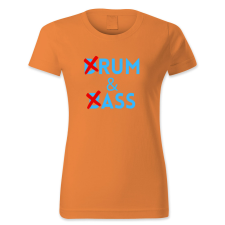 polofun.hu Drum &amp; Bass, Rum and Ass női póló