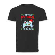 polofun.hu I paused my game to be here, Karácsony férfi póló