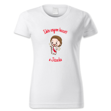 polofun.hu Idén engem hozott a Jézuska, figurás női póló
