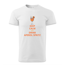 polofun.hu Keep calm and drink aperol spritz férfi póló