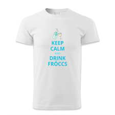 polofun.hu Keep calm and drink fröccs férfi póló