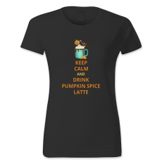 polofun.hu Keep calm and drink pumpkin spice latte, Halloween