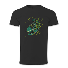 polofun.hu Légdeszkázó asztronauta férfi póló