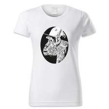 polofun.hu Majom baseball sapkában női póló