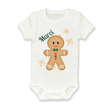 polofun.hu Marci, mézeskalács figurával, Karácsony kombidressz, body