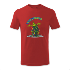 polofun.hu Merry Christmas, Grincs karácsonyfa díszekkel, Karácsony gyerek póló