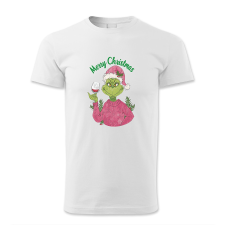 polofun.hu Merry Cristmas, Grinch lány borozik 2, Karácsony férfi póló
