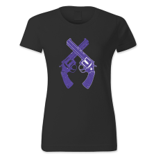 polofun.hu Pisztoly, revolver, lövészet női póló