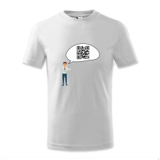 polofun.hu QR kódos szövegbuborék emberrel