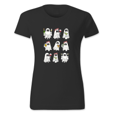 polofun.hu Szellemek mulatoznak, Halloween női póló