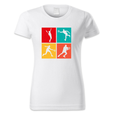 polofun.hu Tenisz 4, retró női póló