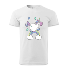 polofun.hu Ugró dagi unikornis férfi póló