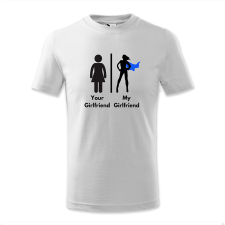 polofun.hu Your Girlfriend, my Girlfriend gyerek póló