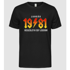 Pólómánia 1981 01-JANUÁR - Férfi Alap póló