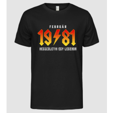 Pólómánia 1981 02-FEBRUÁR - Férfi Alap póló férfi póló