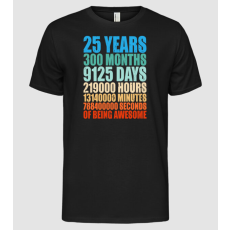 Pólómánia 25 years of being awesome - Férfi Alap póló