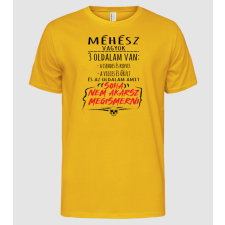 Pólómánia 3 oldalam van - méhész - Férfi Alap póló férfi póló