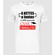 Pólómánia A kettes a fontos... - Férfi Alap póló